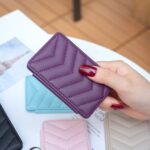 BFK02 Bolso de tarjeta con patrón de onda Pegatina trasera para teléfono móvil - Imagen 5
