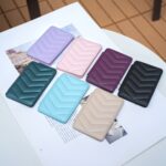 BFK02 Bolso de tarjeta con patrón de onda Pegatina trasera para teléfono móvil - Imagen 6