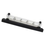 150A 48V RV Yacht Car Barra colectora de terminal de 4 vías de una fila, CP-3121-02