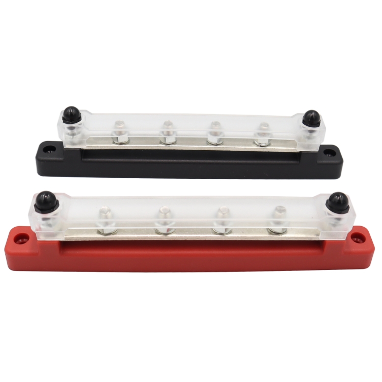 EDA0049776.jpg CP-3122 1 par 150A 48V RV Yacht Car Barra colectora de terminal de 4 vías de una fila de alta corriente - Imagen 1