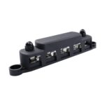 RV Yacht M8 Single Row 5-way Power Distribution Block Busbar con cubierta, CP-4122-01
