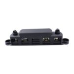 RV Yacht M8 Single Row 4-way Power Distribution Block Busbar con cubierta con fusible 300A, CP-4124-01