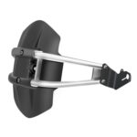 Guardabarros de rueda trasera modificado de acero inoxidable para motocicleta, guardabarros a prueba de polvo, B Style Foot - Imagen 2