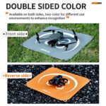 Delantal de estacionamiento de drones de cartón cuadrado STARTRC para DJI Avata / Mini 3 / Mavic 3 Pro, 55cm x 55cm - Imagen 3