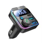 JOYROOM JR-CCB01 48W Transmisor FM inalámbrico de doble micrófono para automóvil, JR-CCB01