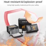 Bolsa de seguridad a prueba de explosiones para batería Sunnylife Bolsa de seguridad Li-Po protectora, For DJI Air 3 For 3pcs Batteries - Imagen 3
