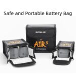 Bolsa de seguridad a prueba de explosiones para batería Sunnylife Bolsa de seguridad Li-Po protectora, For DJI Air 3 For 2pcs Batteries - Imagen 4