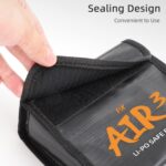 Bolsa de seguridad a prueba de explosiones para batería Sunnylife Bolsa de seguridad Li-Po protectora, For DJI Air 3 For 3pcs Batteries - Imagen 5