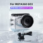 Carcasa impermeable subacuática con cubierta trasera táctil, For Insta360 GO 3 / 3S - Imagen 2
