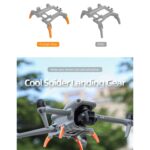 Tren de aterrizaje tipo araña plegable Sunnylife LG664, For DJI Air 3 - Imagen 3