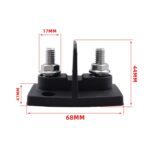 Conector de cable de poste de unión M8 de doble alimentación CP-4295, CP-4295 - Imagen 5