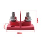 Conector de cable de poste de unión M10 de doble potencia, CP-4296 - Imagen 5
