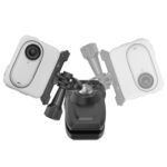 Sunnylife-mochila giratoria con rotación de 360 grados, Clip magnético, soporte para cámara de acción con succión, ZJ666