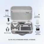 STARTRC Bolso de almacenamiento de hombro Bolso de PU, For DJI Mini 4 Pro / N2 - Imagen 9
