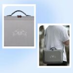 STARTRC Bolso de almacenamiento de hombro Bolso de PU, For DJI Mini 4 Pro / RC 2 with Screen - Imagen 12
