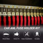 Portafusibles modificado para audio de automóvil ANL 3 en 1 con fusible de 200 A, 125A - Imagen 2