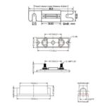 Portafusibles modificado para audio de automóvil ANL 3 en 1 con fusible de 200 A, 125A - Imagen 6