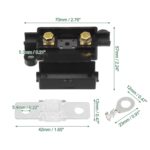 6 en 1 para sistemas de batería dual y kit de caja de fusibles con portafusibles para automóvil, 40A - Imagen 2