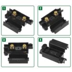 6 en 1 para sistemas de batería dual y kit de caja de fusibles con portafusibles para automóvil, 60A - Imagen 3