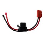 Cable de extensión del conector de batería con conector rojo de 2 pines