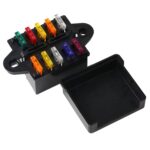 BX2101-1 Caja de fusibles de 10 vías para automóvil