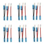 6 unids/set coche marino 5 pines interruptor basculante kit de cables de puente con terminales macho y hembra