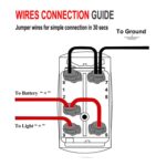 6 unids/set coche marino 5 pines interruptor basculante kit de cables de puente con terminales macho y hembra - Imagen 3