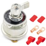 Aislador de energía de batería con interruptor de corte de batería de alta corriente RV, 300A, para barcos de coche, con accesorios