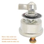 Aislador de energía de batería con interruptor de corte de batería de alta corriente RV, 300A, para barcos de coche, con accesorios - Imagen 3