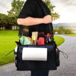 Bolsa grande plegable y portátil para almacenamiento de picnic, para exteriores, para acampar en coche
