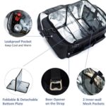 Bolsa grande plegable y portátil para almacenamiento de picnic, para exteriores, para acampar en coche - Imagen 4