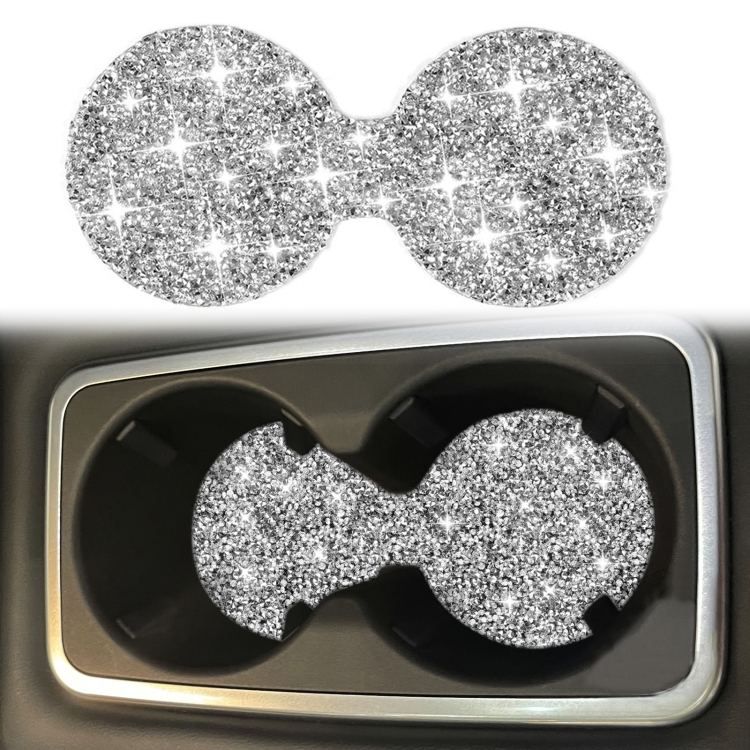 EDA0057702.jpg Para Ford Mustang Mach E 2021, pegatina decorativa de diamante con Base de taza pequeña para coche - Imagen 1