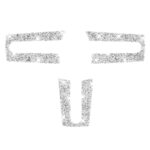 Para Ford Mustang 2005-2009 3 en 1 pegatina decorativa de diamante para volante de coche, conducción izquierda - Imagen 2