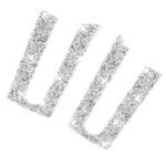 Para Ford Mustang 2005-2009 3 en 1 pegatina decorativa de diamante para volante de coche, conducción izquierda - Imagen 3