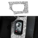 Para Chevrolet Corvette C6 2005-2013 Panel de interruptor de encendido pegatina decorativa de diamante, unidad izquierda