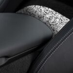 Para Chevrolet Corvette C7 2014-2019, parte central trasera del coche, pegatina decorativa de diamante, unidad izquierda - Imagen 5