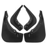 4 unids/set coche Auto suave plástico Splash Flaps guardabarros guardia, For Mercedes-Benz C-Class W205 2015-2020