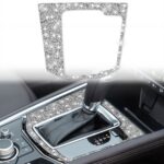 Para Mazda CX-5 2017-2018, Panel de engranaje de coche, pegatina decorativa de diamante, conducción derecha