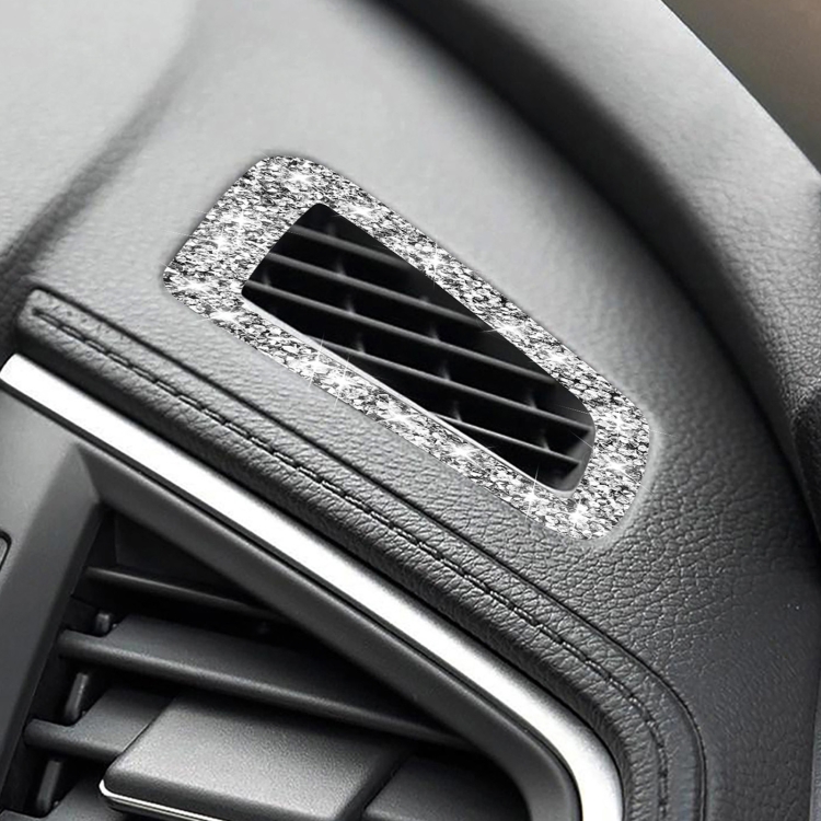 EDA0058011.jpg Para Honda Civic 2016-2019, salidas de aire para instrumentos de coche, pegatina decorativa de diamante, volante a la izquierda - Imagen 1