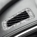 Para Honda Civic 2016-2019, salidas de aire para instrumentos de coche, pegatina decorativa de diamante, volante a la derecha - Imagen 5