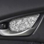 Para Honda Civic 2016-2019, pegatina decorativa de diamante para el interior de la puerta del coche, unidad izquierda y derecha