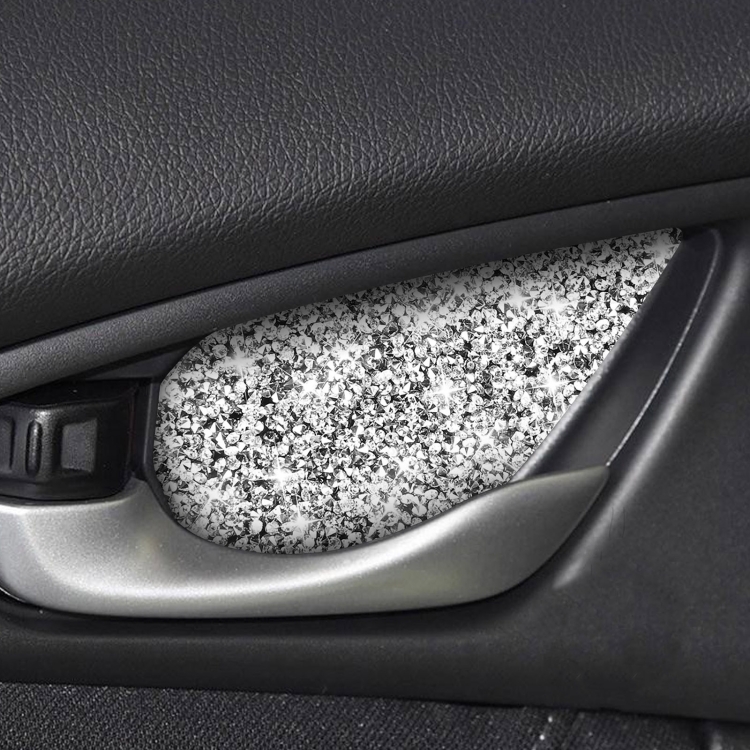 EDA0058014.jpg Para Honda Civic 2016-2019, pegatina decorativa de diamante para el interior de la puerta del coche, unidad izquierda y derecha - Imagen 1