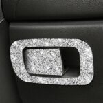 Para Honda Civic 2016-2019, interruptor de almacenamiento de coche, pegatina decorativa de diamante, volante a la izquierda - Imagen 5