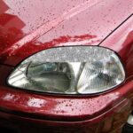 Para Honda Civic 1999-2000, pegatina decorativa de diamante para cejas claras para coche, conducción izquierda y derecha