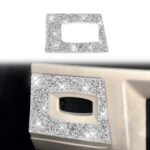 Etiqueta engomada de la decoración del diamante del ojo de la cerradura del interruptor de encendido del coche, conducción izquierda, For BMW Series 3 E90 2005-2012