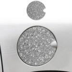 Etiqueta engomada de la decoración del diamante de la tapa del tanque de combustible del coche, For BMW Mini