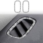 Etiqueta engomada de la decoración del diamante del marco de salida de aire del coche, For BMW Mini F60