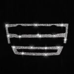 Para BMW X5 E70 2008-2013 / X6 E71 2009-2014 Juego de aire acondicionado para coche pegatina decorativa de diamante, Air Conditioner Set - Imagen 2