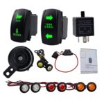 Kit de relé de fusible de bocina de luz de señal de giro ATV UTV, CP-4333