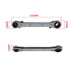13 unids/set herramienta de desmontaje del núcleo de la válvula de aire acondicionado con llave de reparación y núcleo de válvula - Imagen 5